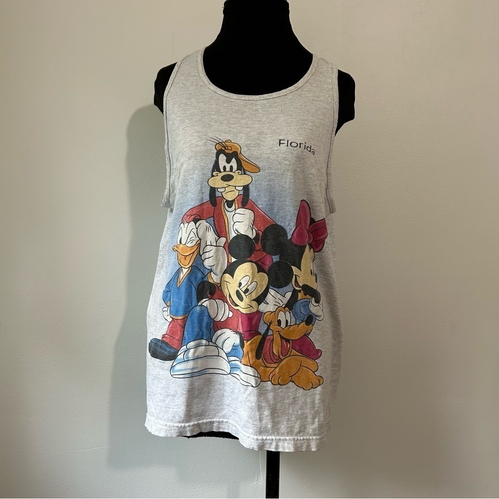 Vintage y2k Disney characters  top tank size large